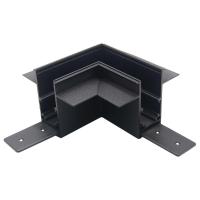 Соединитель для встраиваемого трека 509227(P)/509237P горизонтальный угловой  Uno Pro Lightstar 509247P