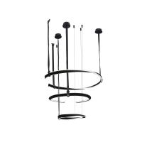 Люстра Kink Light Маджена черный 07656-3A,19(4000K)