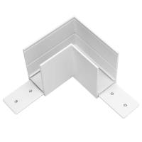 Соединитель PRO L-образный горизонтальный Lightstar Teta 505126-ALU