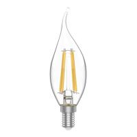 Лампа светодиодная филаментная Gauss E14 4,5W 2700K прозрачная 1041115