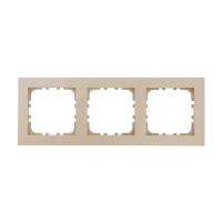 Рамка 3-постовая LK Studio (шампань) LK80 FLAT, 844306-1