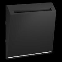 Накладка для выключателя карточного, S70 (графит) Voltum VLS002607