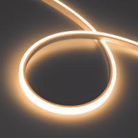 Светодиодная лента герметичная WAVE-TOP-PU-A144-10x10mm 24V Warm2700 (5 W/m, IP68, 3m, wire x1) Arlight 052635