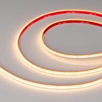 Светодиодная лента герметичная Arlight 7,2W/m 400LED/m CSPSMD теплый белый 5M COB-PS-X400-7mm 24V 041700