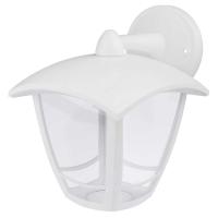 Садово-парковый светильник ЭРА «Дели 2» НБУ 07-40-002 белый 4-гранный настенный IP44 Е27 max60Вт Б0051196