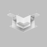 Коннектор L-образный потолок-потолок Denkirs Smart Hide TR2112-WH