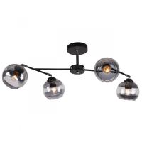 Потолочная люстра IMEX MD.9460-4-S BK+CH