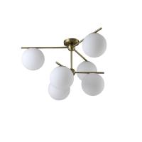 Потолочная люстра Crystal Lux FELIZ SP-PL6 BRONZE/WHITE