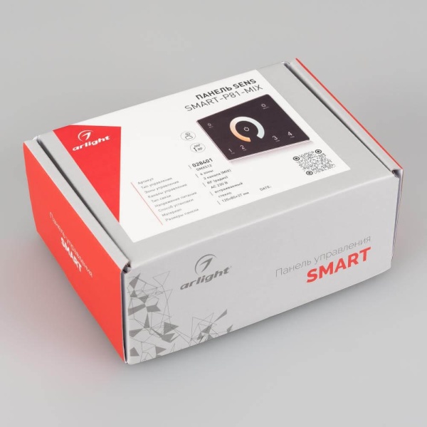 Панель управления Arlight Sens Smart-P81-Mix Black 028401 Панель управления Arlight Sens Smart-P81-Mix Black 028401