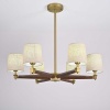 Подвесная люстра Imperium Loft Jorgenson D85 Beige/Dark Wood 102089-26
