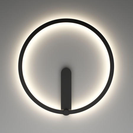 Настенный светодиодный светильник Denkirs Round DK5035-BK