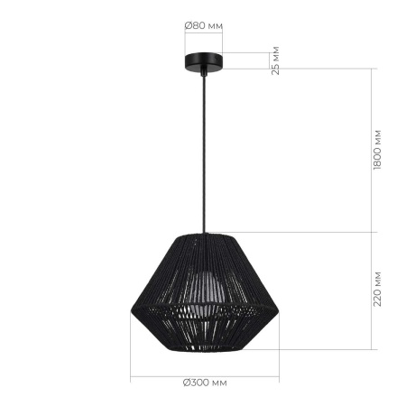 Подвесной светильник Evoluce ETTAN SLE6025-403-01