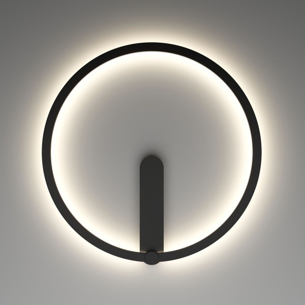 Настенный светодиодный светильник Denkirs Round DK5035-BK