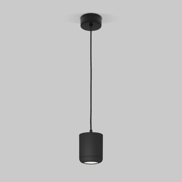 Подвесной светодиодный светильник Elektrostandard Onde 50249 LED 15W 4000K черный a064202