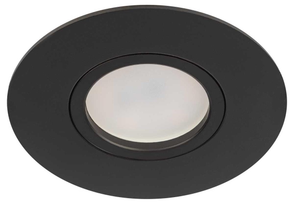 Светильник встраиваемый алюминиевый ЭРА KL83 BK SET 5 под лампу MR16 GU5.3 черный набор 5 шт Б0070932