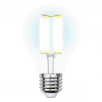 Лампа светодиодная филаментная (UL-00005898) E27 23W 4000K прозрачная LED-A70-23W/4000K/E27/CL PLS02WH