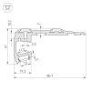 Профиль Arlight STEP-2000 ANOD 014548