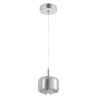 Подвесной светильник Crystal Lux Box SP1 Chrome/Smoke