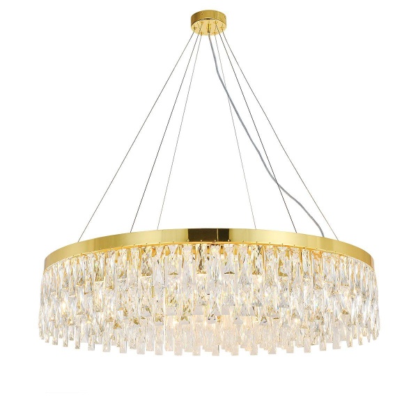 Подвесная люстра Indigo Anna V12029/18P Gold V000496