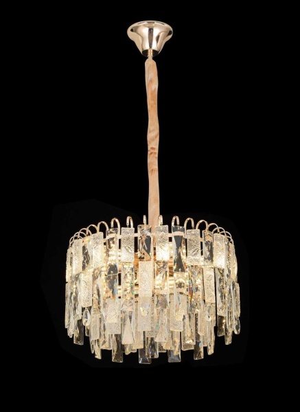 Люстра подвесная Alfa Light F4024-28 400mm SDG E14x8