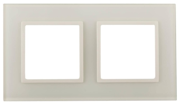 Рамка 2-постовая ЭРА Elegance 14-5102-02 Б0034489