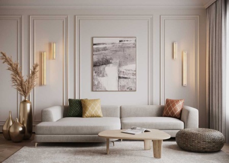 Настенный светильник Maytoni Modern Albatre MOD366WL-L9BS3K