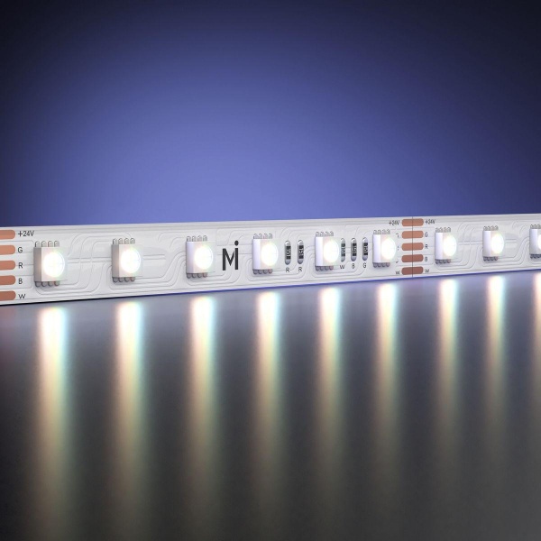 Светодиодная лента Maytoni 19,2W/m 60LED/m 5050SMD дневной белый + RGB 5M 201135
