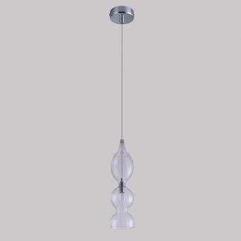 Подвесной светильник Crystal Lux Iris SP1 B Transparent