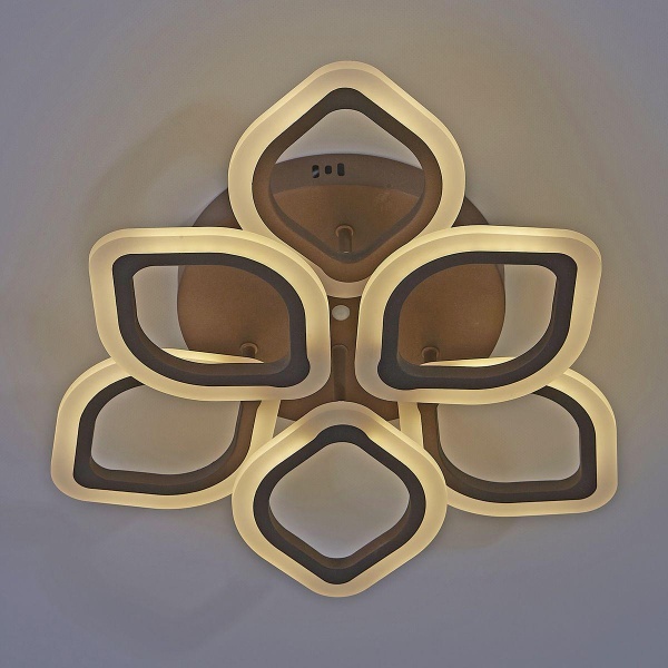 Потолочная светодиодная люстра Escada Ella 10212/6LED Coffee 56W