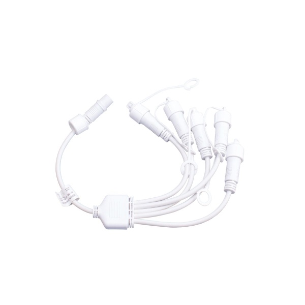 Провод-разветвитель для гирлянд Uniel UCX-F90 S5/0.4M/WH UL-00013236