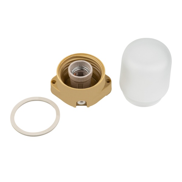 Потолочный влагозащищенный светильник для бань и саун Uniel UWL-K01R 60W/E27 IP65 Pine UL-00011473