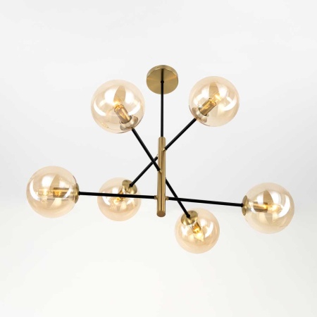 Люстра Citilux Лорен бронза CL146263