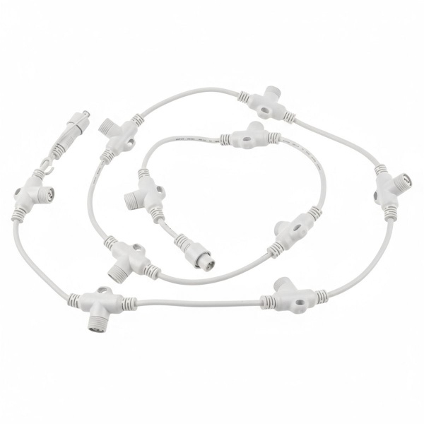 Провод-шина для гирлянд Uniel UCX-F90 T10/2M/WH UL-00013218