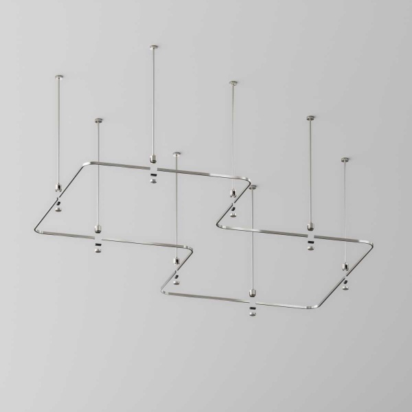 Радиусный коннектор для шинопровода Maytoni Technical TRX154-RC80-PT