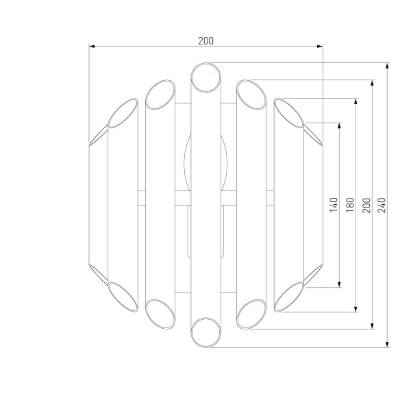 Настенный светильник Bogates Castellie 361/1