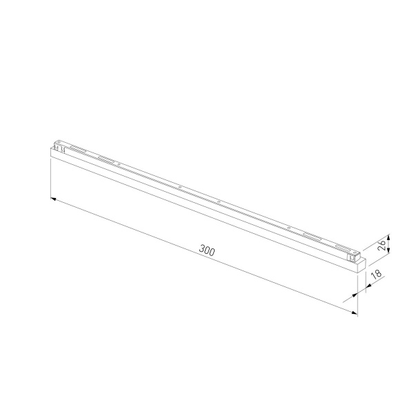 Трековый светильник 12W 4000K титан Elektrostandard 85526/01_система Лайн a072695