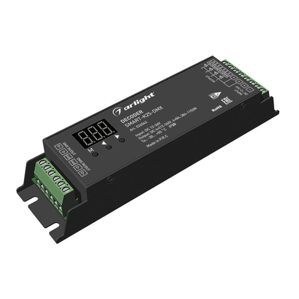 Декодер Arlight Smart-K25-DMX 026562 Декодер Arlight Smart-K25-DMX 026562