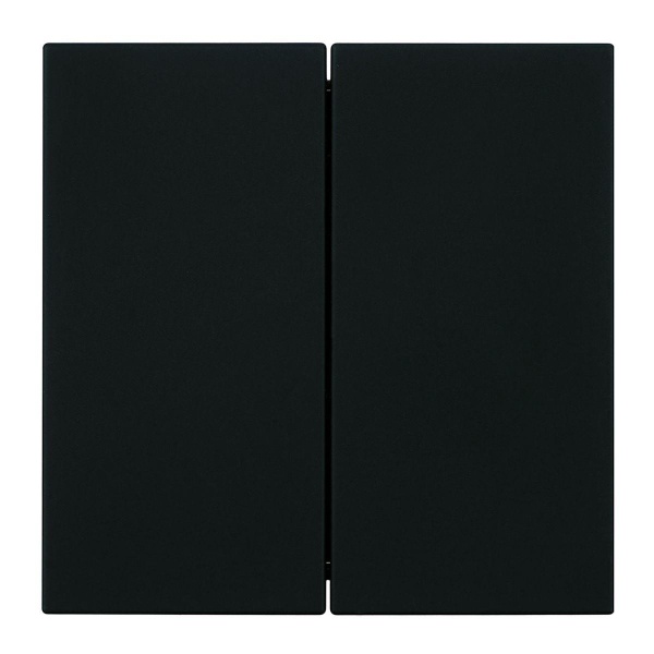 Выключатель 2-клавишный (механизм), Stekker, 250В, 10А Мия, RSW10-3104-05, черный бархат 50443