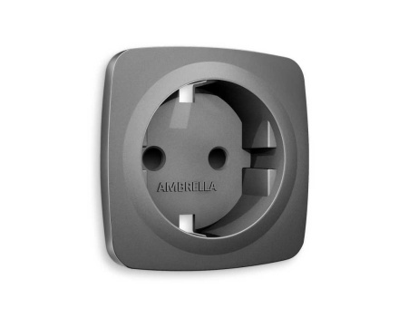 Лицевая панель  розетки AMBRELLA VOLT OP6570