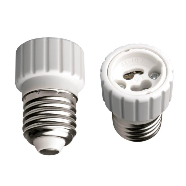 Переходник с цоколя Е27 на GU10 Uniel LH27-GU10L 06472 Переходник с цоколя Е27 на GU10 Uniel LH27-GU10L 06472