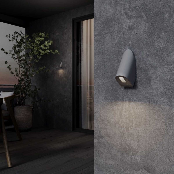 Уличный настенный cветильник Elektrostandard 35168/D серый a063974