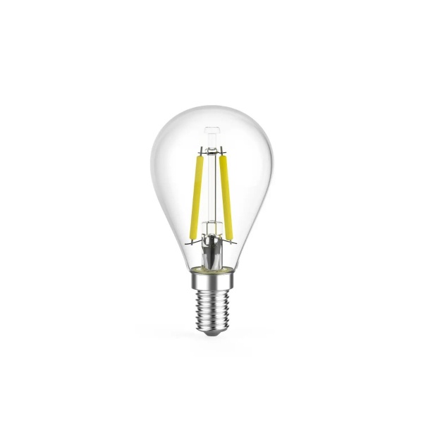 Лампа cветодиодная филаментная Gauss E14 7W 4100K прозрачная 3 шт. 105901207T