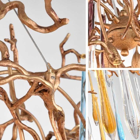 Подвесная люстра Imperium Loft Spruce 141025-26