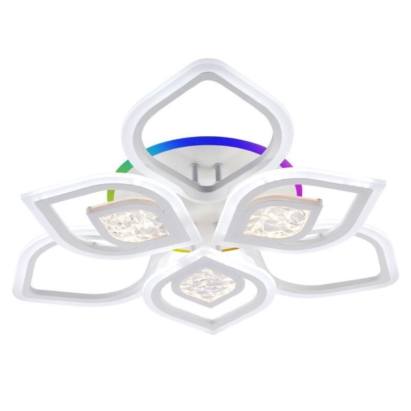 Потолочная светодиодная люстра Seven Fires Dzhena SF5050/10C-WT-RGB