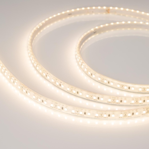 Светодиодная влагозащищенная лента Arlight 8W/m 120Led/m 2835SMD теплый белый 5M RTW-PU-A120-10.5mm 12V Warm3000 029598(3)