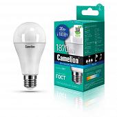 Лампа светодиодная Camelion E27 20W 6500K LED20-A65/865/E27 13166