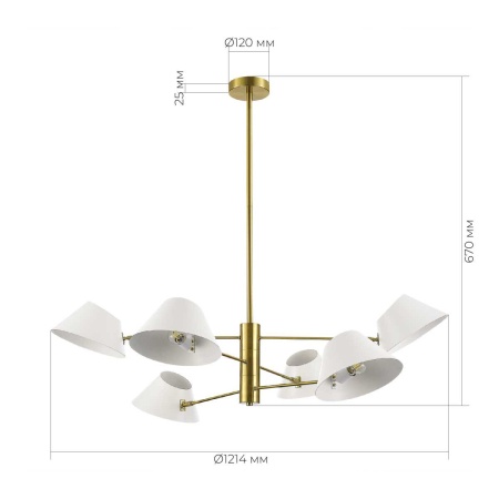 Подвесной светильник Evoluce NORBI SLE1253-353-06