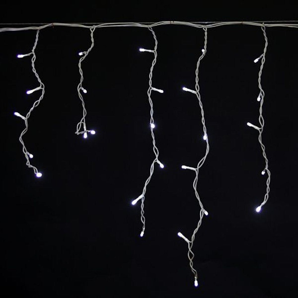 Cветодиодная гирлянда Sneha бахрома 230V белый статичный A-056R WT