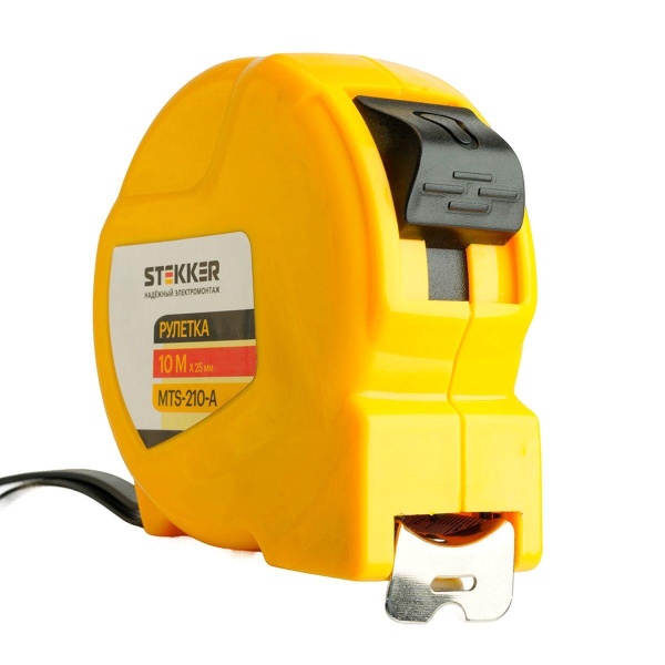 Рулетка, 10 м х 25 мм, II класс точности, пластик MTS-210-A 50208