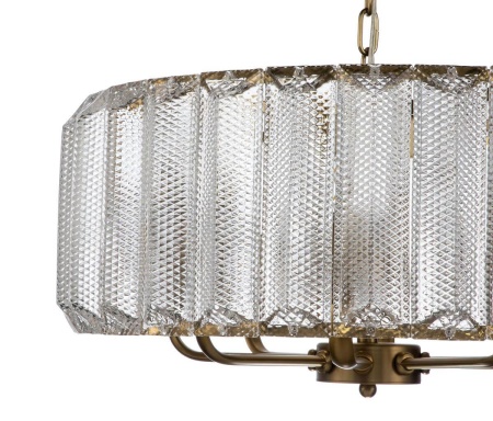 Подвесная люстра Indigo Piroet 12011/8P Brass V000052